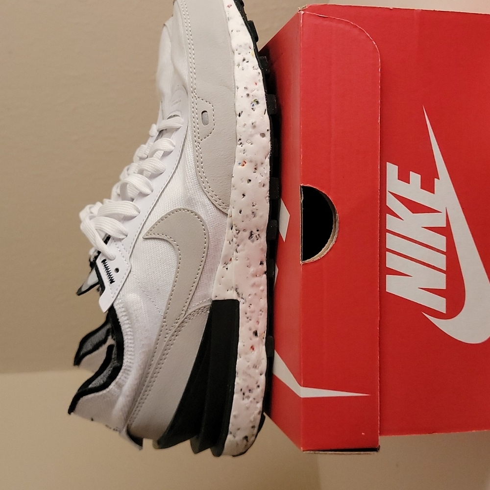 Nike, size 11, grey/white